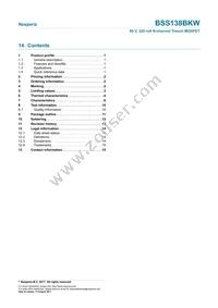 BSS138BKW-BX Datasheet Page 16