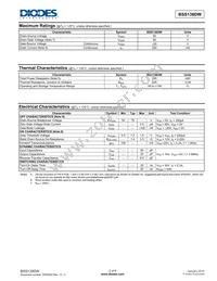 BSS138DW-7 Datasheet Page 2