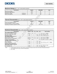 BSS138DWQ-13 Datasheet Page 2