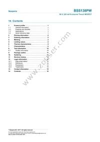 BSS138PW Datasheet Page 16