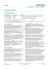 BSS84AKS/ZLX Datasheet Page 15