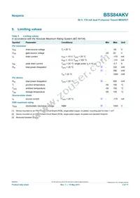 BSS84AKV Datasheet Page 3