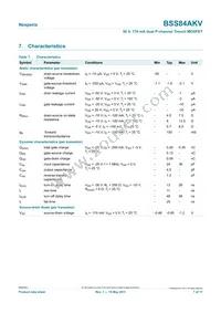 BSS84AKV Datasheet Page 7