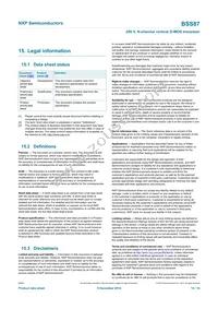 BSS87 Datasheet Page 15