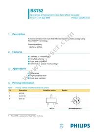 BST82 Datasheet Page 2