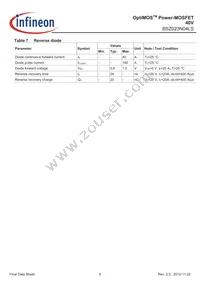 BSZ023N04LSATMA1 Datasheet Page 6