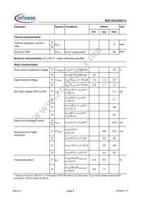 BSZ15DC02KDHXTMA1 Datasheet Page 2