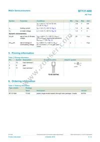 BT131-600/DG Datasheet Page 2