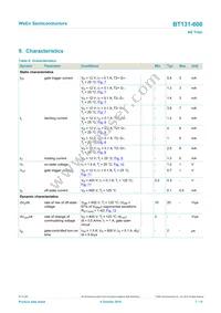 BT131-600/DG Datasheet Page 7