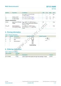 BT131-600D/L01EP Datasheet Page 2