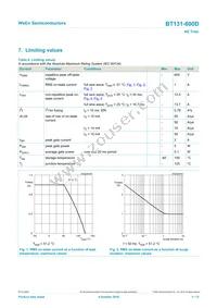 BT131-600D/L01EP Datasheet Page 3