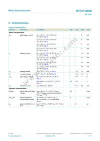 BT131-600D/L01EP Datasheet Page 7
