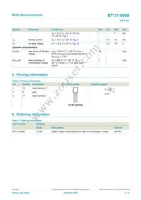 BT131-800D/L01EP Datasheet Page 2