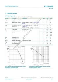 BT131-800EQP Datasheet Page 3