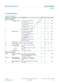 BT131W-600 Datasheet Page 8