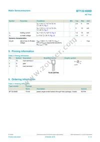 BT132-600D Datasheet Page 2