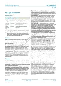 BT134-600E Datasheet Page 11