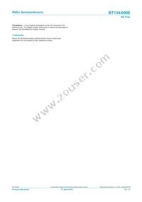 BT134-600E Datasheet Page 12