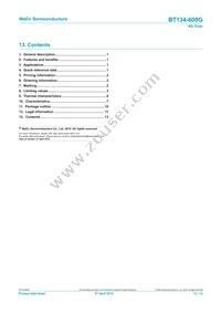 BT134-600G Datasheet Page 13