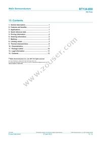 BT134-800 Datasheet Page 13