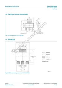 BT134W-800 Datasheet Page 12