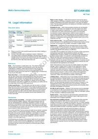 BT134W-800 Datasheet Page 14