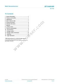 BT134W-800 Datasheet Page 16