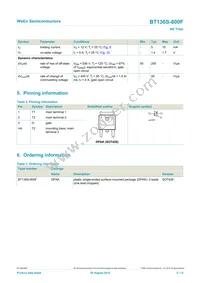 BT136S-800F Datasheet Page 2