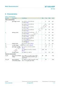 BT136S-800F Datasheet Page 7