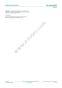 BT136X-600D Datasheet Page 12