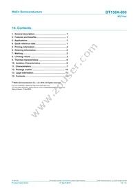 BT136X-800 Datasheet Page 13