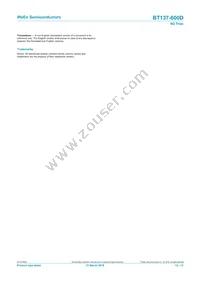 BT137-600D Datasheet Page 12