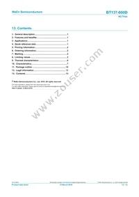 BT137-600D Datasheet Page 13