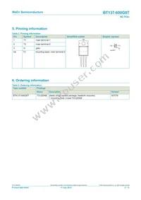 BT137-600G0TQ Datasheet Page 2