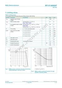 BT137-600G0TQ Datasheet Page 3