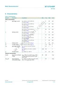 BT137S-600F Datasheet Page 7