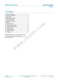 BT137X-600G Datasheet Page 13