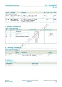 BT138-600G0TQ Datasheet Page 2