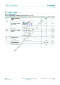 BT138-800/DG Datasheet Page 3