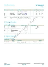 BT138B-600F Datasheet Page 2