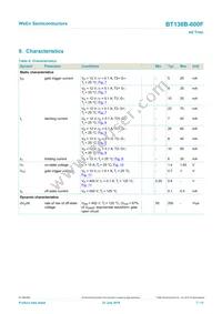 BT138B-600F Datasheet Page 7