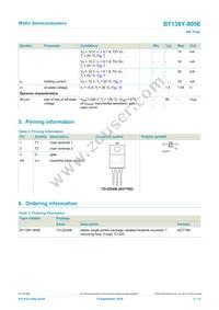 BT138Y-800E Datasheet Page 2