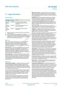 BT139-800 Datasheet Page 11