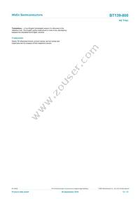 BT139-800 Datasheet Page 12