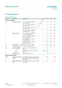 BT139-800E Datasheet Page 7