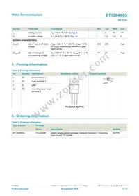 BT139-800G Datasheet Page 2