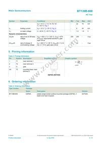 BT139B-600 Datasheet Page 2