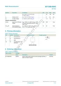 BT139B-600G Datasheet Page 2