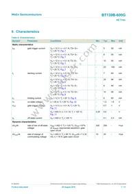 BT139B-600G Datasheet Page 7