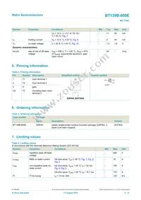 BT139B-800E Datasheet Page 2